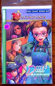 lot 68 image: Disney Descendants Dizzys New Fortune FCBD (2019) Natsuki Minami Cover NMMT $$