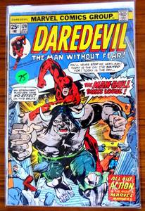 lot 75 image: Daredevil (1964 series) #129 in Very Good condition. Marvel comics $$