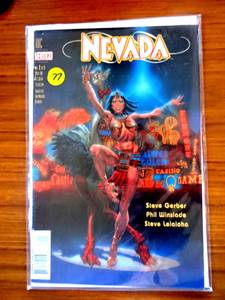 lot 77 image: NEVADA #1 DC Vertigo Comic - 1998 NMMT
