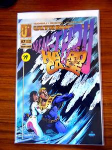 lot 79 image: Hardcase #7 (Dec 1993, Malibu Ultraverse) Break-Thru Hudnall, Scott Benefiel $$