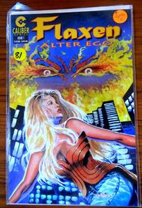 lot 81 image: CALIBER COMICS FLAXEN ALTER EGO #1 1995 COMIC