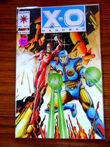 lot 82 image: X-O Manowar #13 (Valiant 1993) - NMMT