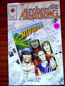 lot 83 image: ARCHER AND ARMSTRONG #5 VALIANT COMICS 1992 VFNM $$