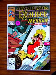 lot 85 image: Marvel Comics Presents #34 Excalibur Meggan - In the Kitchen Of Deat $$