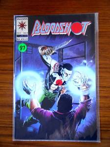 lot 87 image: Bloodshot #9 1st Mention Of Dr. Silk Valiant Comics 1993 NM $