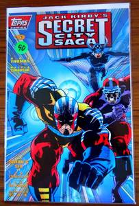 lot 90 image: Jack Kirbys Secret City Saga #0 (Apr 1993, Topps) VFNM