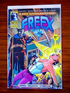 lot 95 image: Freex #4 (Ultraverse, 1993 Series, October 1993, Malibu) $$