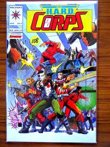 lot 108 image: The Hard Corps #5 Featuring Bloodshot 1993 Valiant Comics