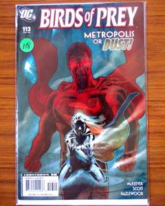 lot 118 image: Birds of Prey #113, VFNM 2008 New series writer Sean McKeever