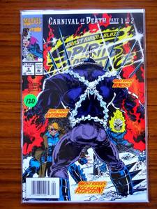 lot 120 image: GHOST RIDER  BLAZE - SPIRITS OF VENGEANCE #9 1ST APPEARANCE OF VENGEANCE $