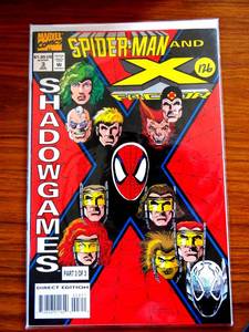 lot 126 image: SPIDER-MAN AND X-FACTOR SHADOWGAMES #3 MARVEL COMICS 1994 NM $$