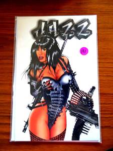 lot 131 image: DOUBLE IMPACT LOT 4 BAD GIRLS COMICS JAZZ - DOUBLE IMPACTLETHAL STRIKE $