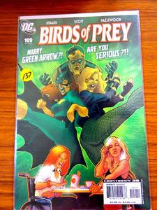 lot 137 image: DC Comics BIRDS OF PREY #109 first printing - NMMT (2007)