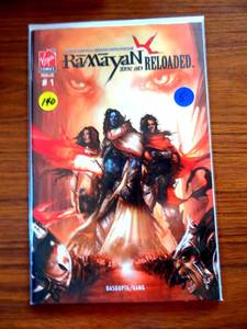 lot 140 image: Ramayan 3392 AD Reloaded #1 NM 2007 Virgin Comics
