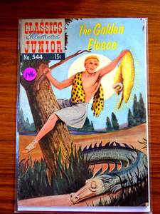 lot 146 image: VINTAGE 1968 Classics Illustrated Junior #544 - THE GOLDEN FLEECE $$