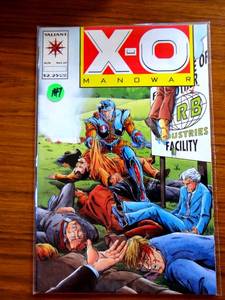 lot 147 image: X-O MANOWAR #17 VALIANT COMICS 1993 VFNM