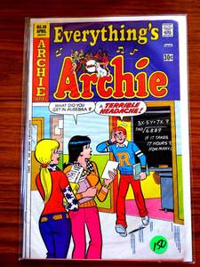 lot 150 image: VINTAGE EVERYTHINGS ARCHIE (1969-1991) #46 FN April 1976