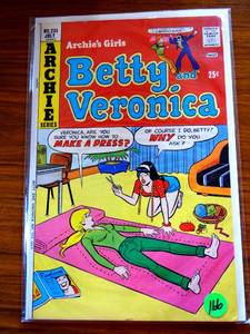 lot 166 image: OVER 70 YEARS OLD - Archies Girls Betty and Veronica (1950) #235 $$$