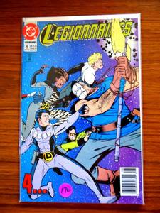lot 176 image: Legionnaires #5 New Life New Death 1993 Series DC Comics Comic NMMT
