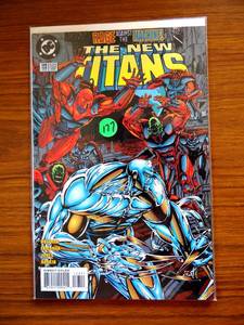 lot 177 image: THE NEW TITANS RAGE AGAINST THE MACHINE #123 1995 DC COMIC  - NMMT $$$