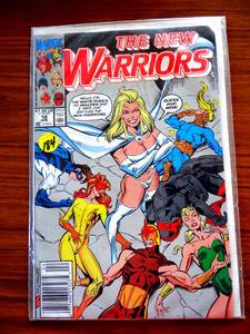 lot 184 image: The New Warriors No. 10 Marvel Comics Vol. 1 No. 10 April 1991 $$