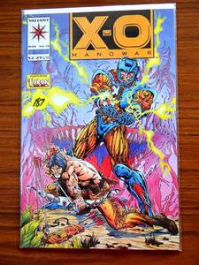 lot 187 image: X-O MANOWAR #14 VALIANT COMICS 1993 VFNM