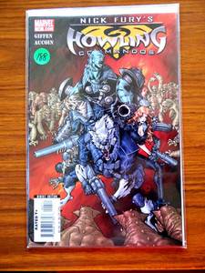 lot 188 image: Nick Furys Howling Commandos #4 VFNM Marvel Comics