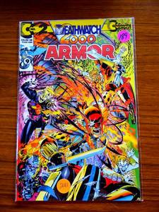 lot 189 image: Armor #2 Deathwatch 2000 Pt 9 - Continuity Comics 1993