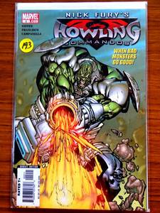 lot 193 image: Nick Furys Howling Commandos #2 VFNM Marvel