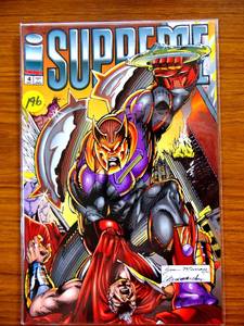 lot 196 image: SUPREME #4 IMAGE COMIC (1993 SERIES) NM