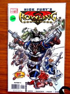 lot 200 image: FIRST EDITION - Nick Furys Howling Commandos #1 Marvel Comics 2005 VFNM