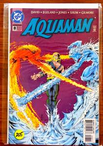 lot 205 image: AQUAMAN #8 - DOLPHIN, AQUALADTEMPEST APPEARANCE  - 1995 - DC COMICS