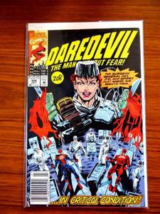lot 208 image: Marvel Comics Daredevil #306 Modern Age. Near Mint condition