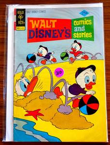 lot 210 image: RARE VINTAGE Walt Disneys Comics and Stories Mark Jewelers #409MJ - 1974 $$$