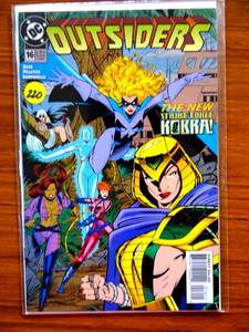 lot 220 image: Outsiders #16 (March 1995, DC) VFNM