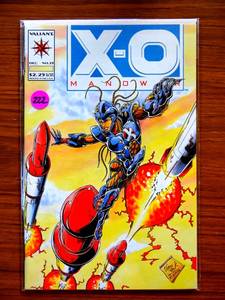 lot 222 image: X-O Manowar Vol 1 No 23 December 1993 Valiant Comics $