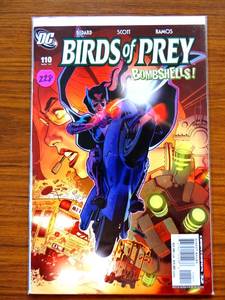 lot 228 image: Birds of Prey #110 (Nov. 07) NMMT-  Huntress Story Scott & Ramos Art $$