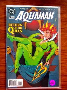 lot 237 image: AQUAMAN Return of the Queen 12 Sep 1995 DC COMICS - NMMT $$$