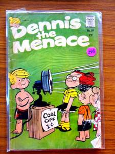 lot 243 image: RARE VINTAGE DENNIS THE MENACE #86 (1966) $$$