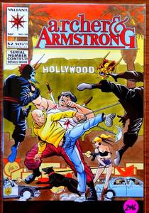 lot 246 image: Archer and Armstrong #14 VFNM 1993 Valiant Comics
