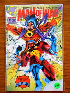 lot 248 image: Man of War #2 Expect the Unexpected NM Malibu Comic - 1993