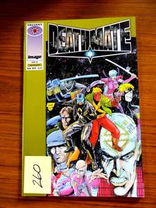 lot 260 image: VALIANT IMAGE COMICS DEATHMATE OCT YELLOW IN GOLD FOIL COVER $$