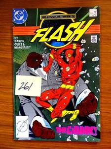 lot 261 image: Flash #9 Millennium Week 5 KEY 1st Appearance Of The Chunk 1987