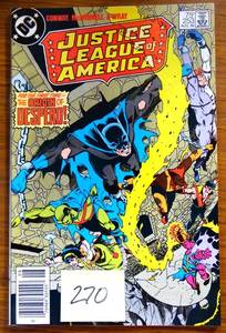 lot 270 image: Justice League of America (1960 series) #253 Newsstand VFNM $$