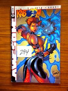 lot 294 image: Kaboom #1D - May 1998 - Awesome Comics - Rob Liefeld Cover - Loeb, Grant.