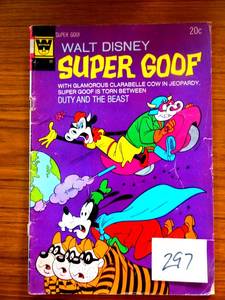 lot 297 image: Vintage Walt Disney Comic Book Super Goof - #26 - 1973 $$