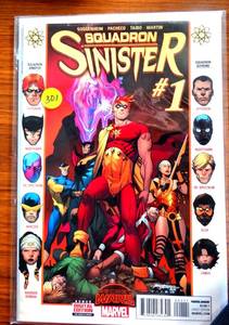 lot 301 image: Squadron Sinister #1 in Near Mint condition. Marvel Comics - $$