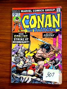 lot 307 image: VINTAGE 1974 Conan The Barbarian #47 FN Condition Marvel Comics $$