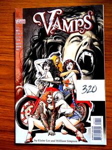 lot 320 image: VAMPS #1 (DC Vertigo) 1994 Elaine Lee and William Simpson MINT- UNREAD