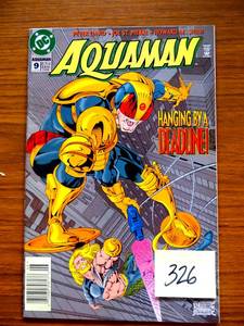 lot 326 image: Aquaman Hanging by a Deadline 9 Jun 1995 DC COMICS - $$ NM